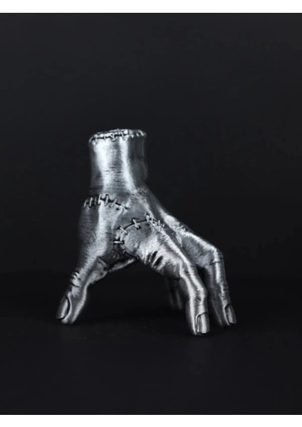 Wednesday Thing Şey El Figür Büst 15 cm Siyah Metal fırsatları
