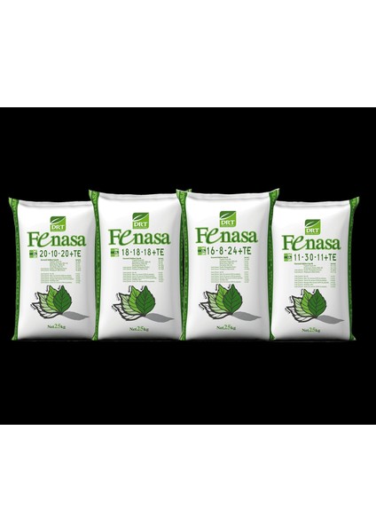 Çiçeklendirici Kök Teşvik Edici Npk Gübre Fenasa 11 - 30 - 11 + Te Gübre 25 Kg modelleri