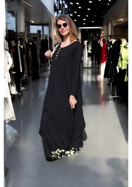 Günlük Salaş İki Katlı Elbise