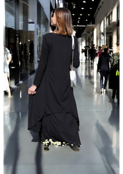 Günlük Salaş İki Katlı Elbise