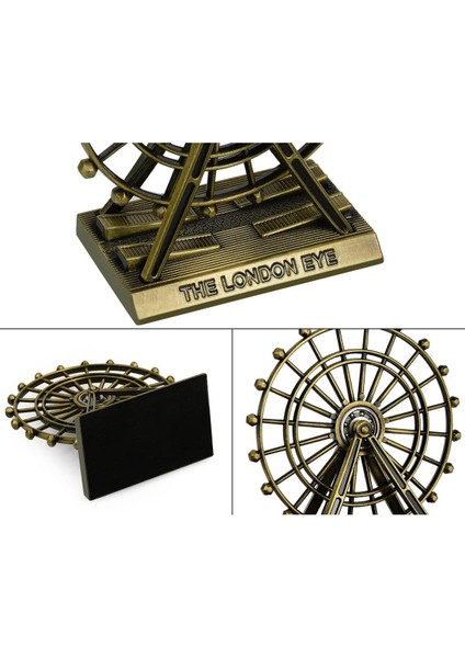 Dekoratif Metal The London Eye Biblo Dönme Dolap Biblo 9 cm fiyatları