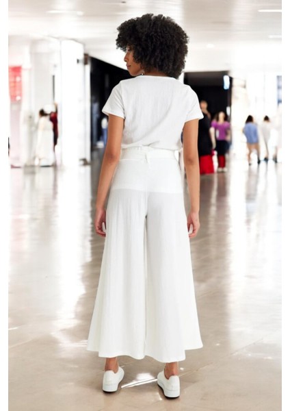 Yazlık Kemerli Şavar Pantolon fiyatları