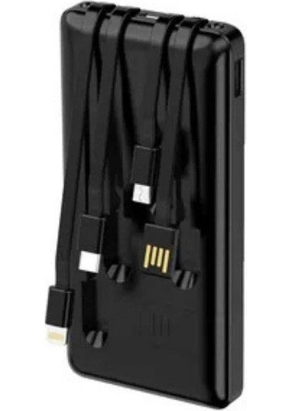 PROL4 Powerbank 10000 mAh Hızlı Şarj 22.5W Tüm Telefonlarla Uyumlu Kablolu Powerbank modelleri