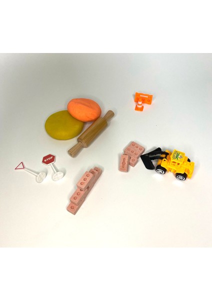 Oyun Hamuru Taşıtlar Kiti -125 gr- Çocuk dostu doğal içerik - Montessori Oyuncak fiyatları