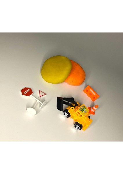 Oyun Hamuru Taşıtlar Kiti -125 gr- Çocuk dostu doğal içerik - Montessori Oyuncak indirimleri