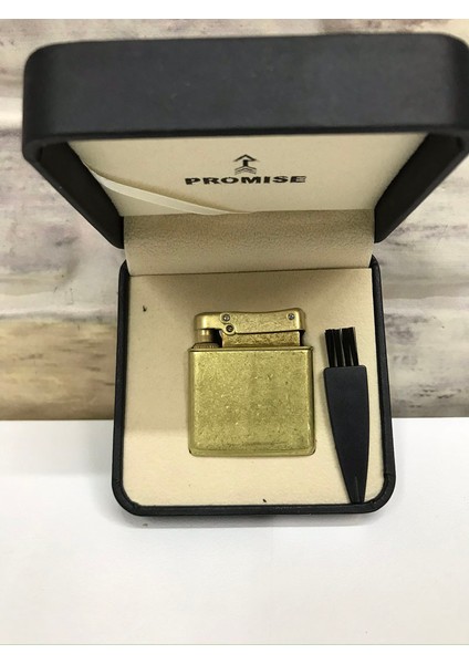 Marka Eskitme Model Sarı Gold Kişiye Özel Çakmak