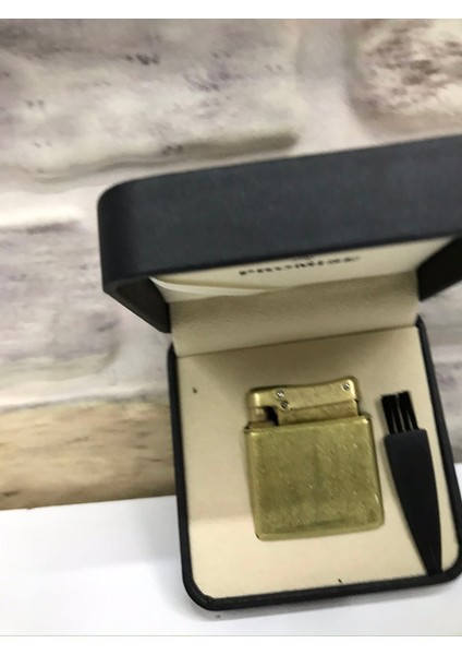 Marka Eskitme Model Sarı Gold Kişiye Özel Çakmak