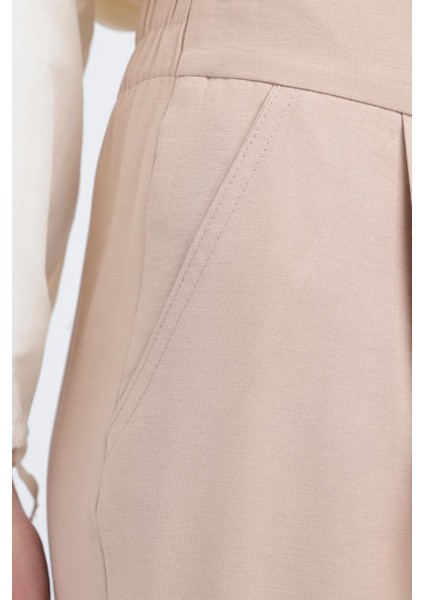 Pileli Geniş Paça Pantolon S77120A0 fırsatları