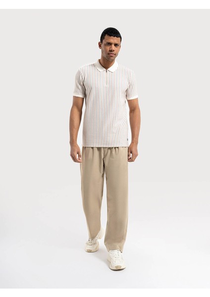 Pembe Erkek Polo Yaka T-Shirt LF2036023