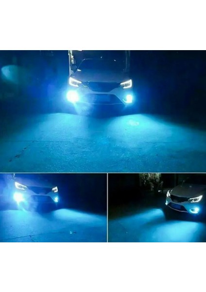 Buz Mavi Renk Şimşek Etkili LED Xenon 8000K