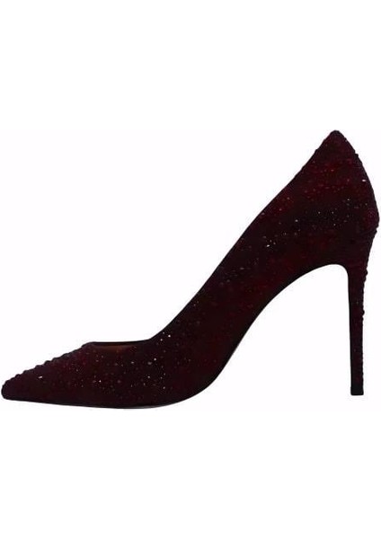Deri Bordo Ayakkabı Gece/abiye 2536 08 V1