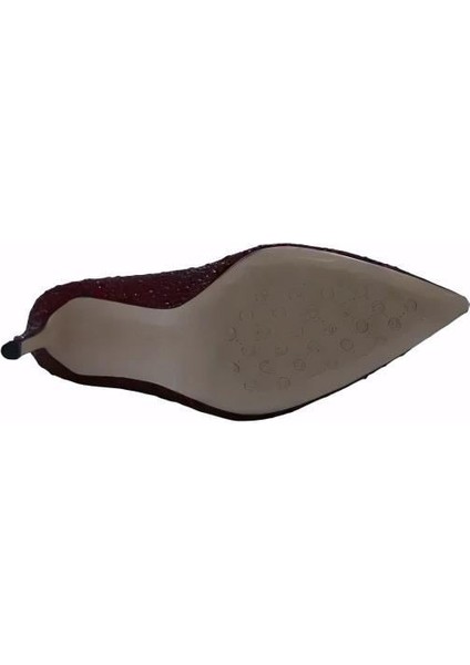 Deri Bordo Ayakkabı Gece/abiye 2536 08 V1