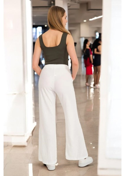 Yazlık Rahat Kesim Şık Kadın Pantolon fırsatları