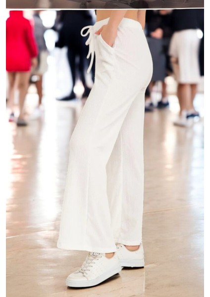 Yazlık Rahat Kesim Şık Kadın Pantolon indirimleri