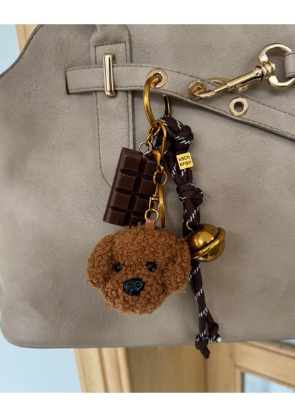 Chocolate Bear Çanta Askısı Charm