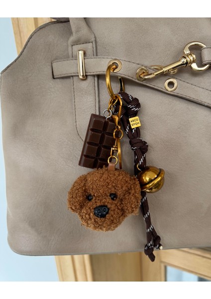 Chocolate Bear Çanta Askısı Charm fiyatları