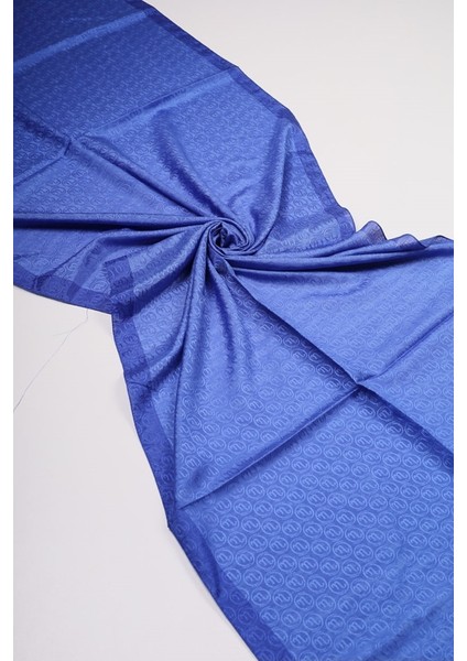 Hint Ipek Desenli Monogram Şal - Desen-08 - Renk-03