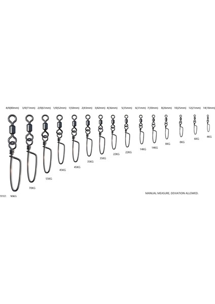 30 Adet 10 Numara,8 Kg Çeker,Nikel Kaplamalı Klipsli Fırdöndü,(Rolling Swivel Coastlock Snap).