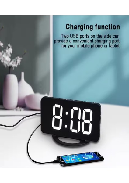 Çok Fonksiyonlu LED Dijital Çalar Saat