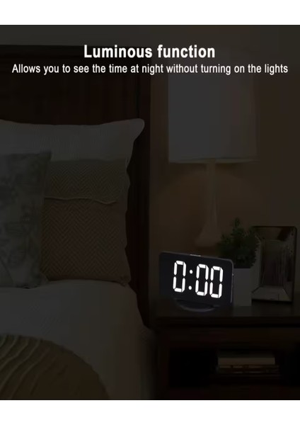 Çok Fonksiyonlu LED Dijital Çalar Saat
