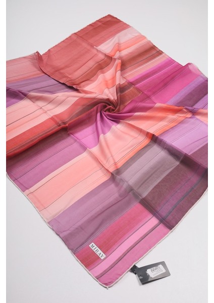 Desenli Soft El Dikişli Eşarp - Desen-05 - Renk-04
