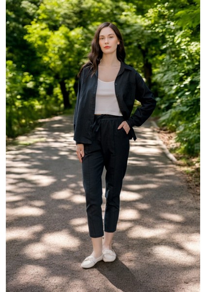 Yazlık Alt Üst Rahat İkili Keten Takım fiyatları