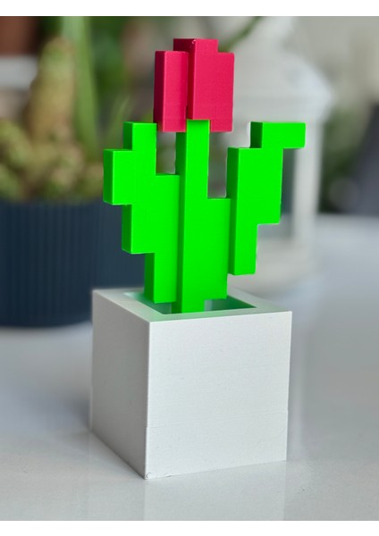 Minecraft Saksıda Çiçek Dekoratif Obje, Koleksiyon Ürünü indirimleri