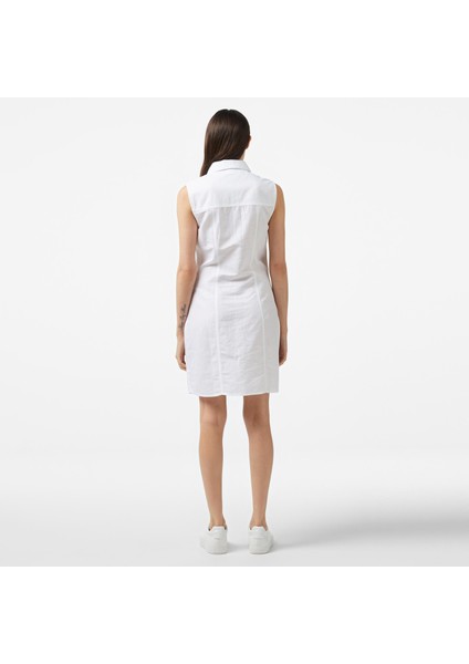 Sleeveless Cotton Shırt Dress Elbise Kadın fiyatları
