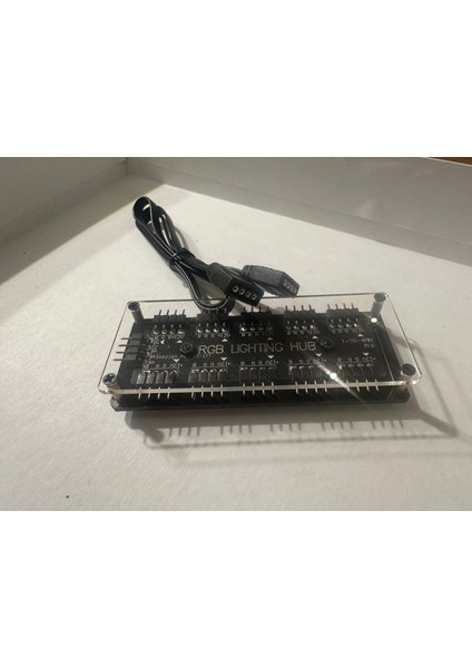 4 Pin Rgb Fan Çoğaltıcı 4 Pin 10 Port Argb Fan Çoğaltıcı Splitter