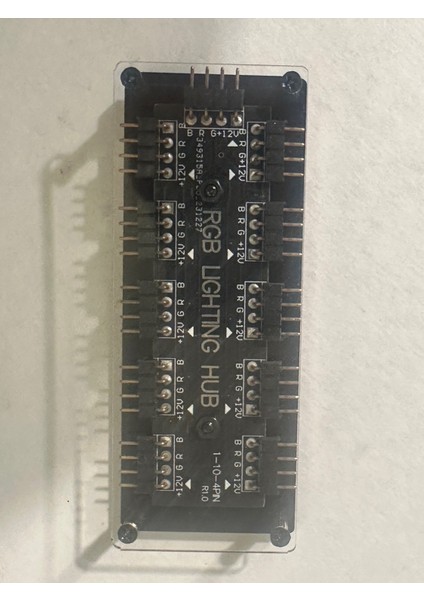 4 Pin Rgb Fan Çoğaltıcı 4 Pin 10 Port Argb Fan Çoğaltıcı Splitter