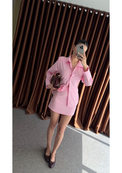 Basic Pembe Mini Etek fırsatları