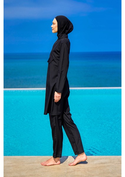 Tam Kapalı Tesettür Mayo 3 Parça Takım A2503-1 modelleri