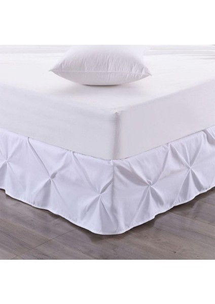 Beyaz Renk Yıldız Baza Eteği