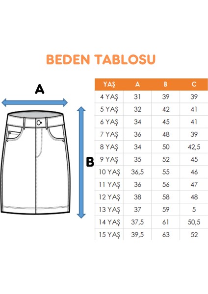 Kız Çocuk Kargo Keten Etek 2959 modelleri