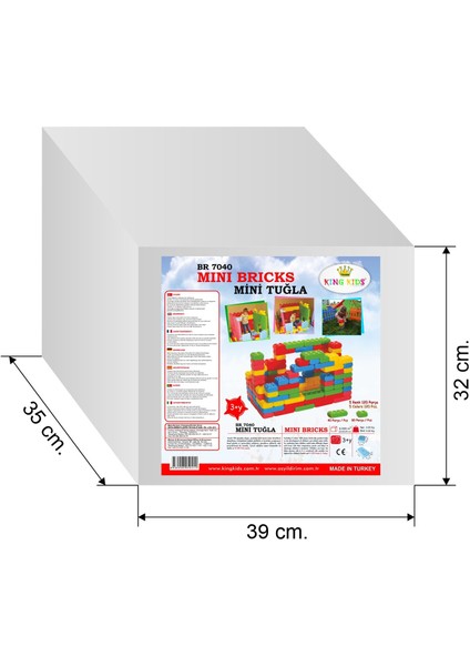 Çocuk Oyun Çiti - 120 Parça Renkli Tuğlalar - Oyun Alanı Set - Güvenli Alan - Çocuk Aktivite Alanı