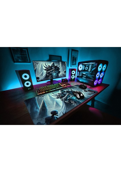 Gaming Mouse Pad 90x40 Lichlord Mousepad XXL Oyuncu Mouse Pad Büyük Mousepad