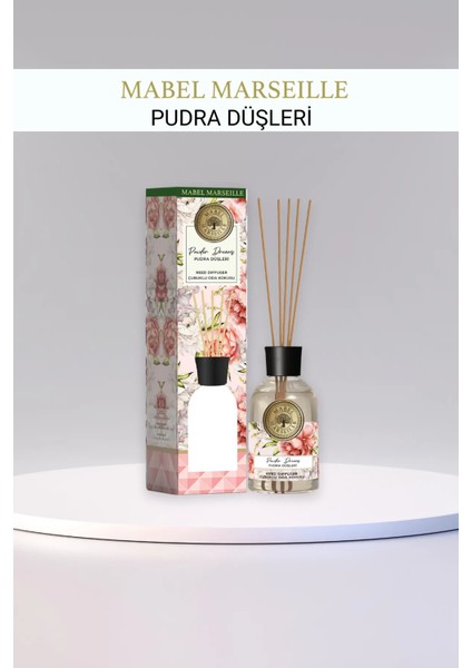 Mabel Marseille Mabel Marseille Pudra Düşleri Çubuklu Oda Kokusu 100 ml