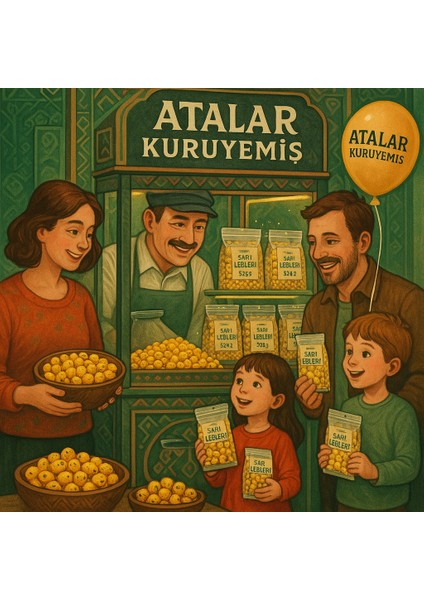 Kavrulmuş Sarı Leblebi 500 gr – Geleneksel Lezzet, Hafif Atıştırmalık fiyatları
