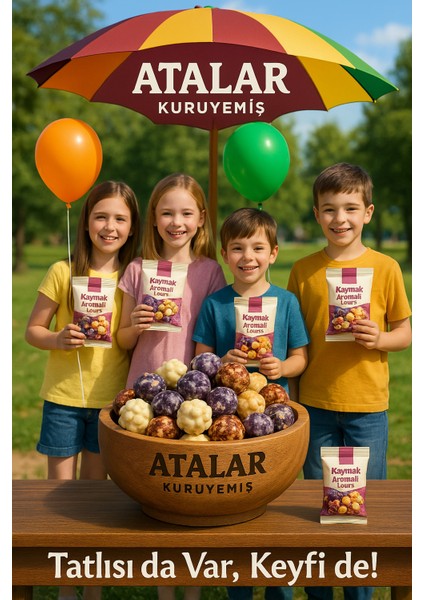 Özel Seri 560 gr Kaymak Aromalı Leblebi – Tatlı Leblebinin Yeni Hali