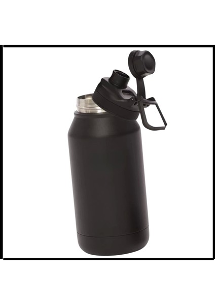 Uyguna-Yakala 950 Ml - Siyah -Çelik Termos -Rm.197