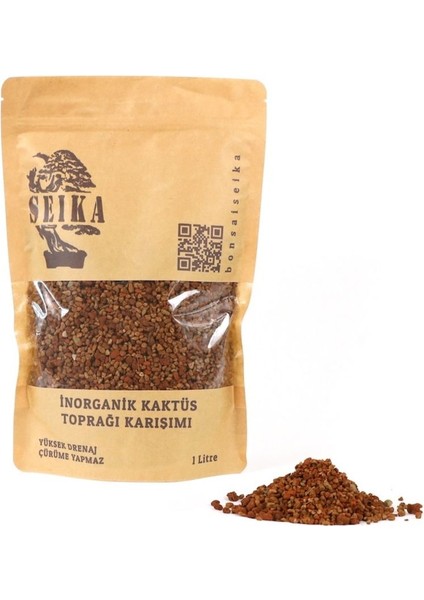 Inorganik Kaktüs Toprak Karışımı TK04 (1 Litre)