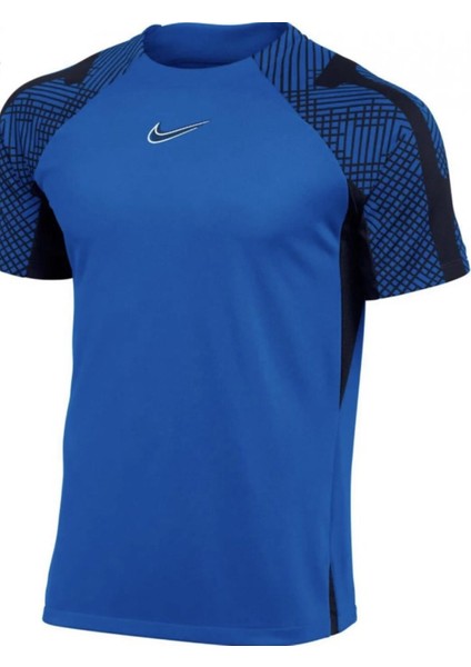 Strike Dri-Fit Erkek Mavi Antrenman T-Shirt Slim Fit indirimleri