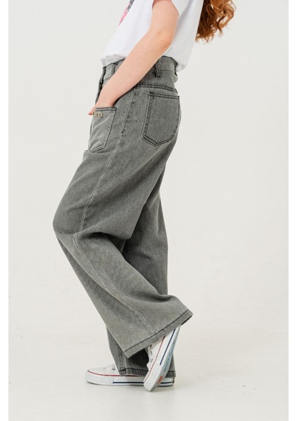 Kız Çocuk Ön Cepli Kot Pantolon 2179 fiyatları