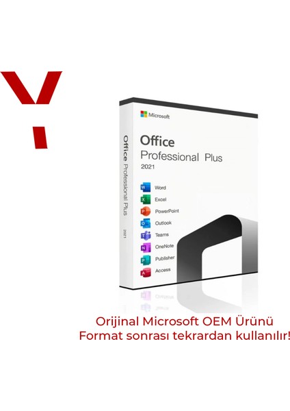 Office 2021 Dijital - Oem - Aktarılabilir - Microsoft Partner - Ücretsiz Destek
