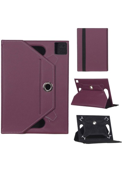 Samsung Galaxy Note Pro SM-P900 12.2'' Inç Universal 360° Döner Standlı Kapaklı Koruyucu Tablet Kılıfı