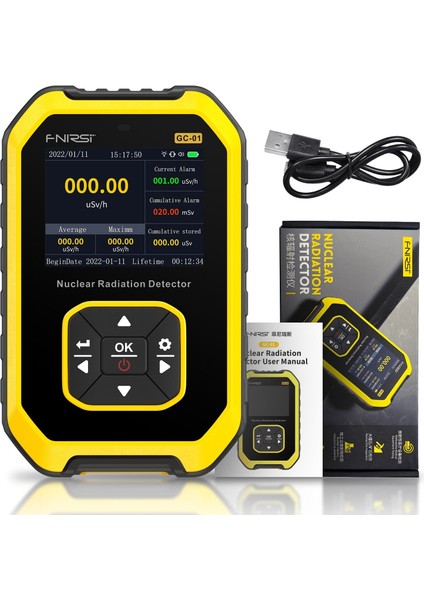 Gc-01 Nükleer Radyasyontest Cihazı Dedektörü fiyatları