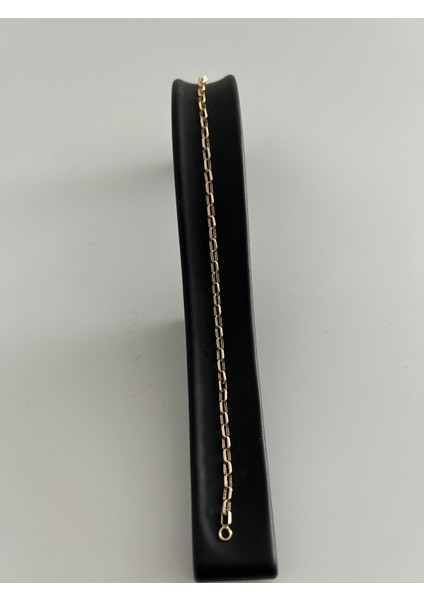 14 Ayar Ince Ataç Bileklik 1.12 Gram 18 cm