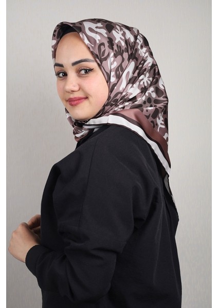 Desenli Trend Tivil Eşarp - Desen-04 - Renk-11