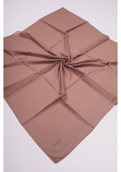 Düz Renk Kenarı Dikişli Yazma - Desen-01 - Renk-15