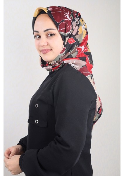 Desenli Sökme Tülbent - DESEN-268 - Renk-09